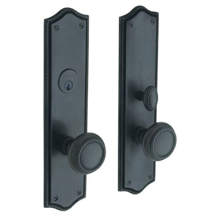 Baldwin Double Cylinder Entry Handlesets Oil Rubbed Bronze 6554.102.DBLC